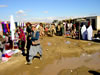 Main Aisle of Clothing Market